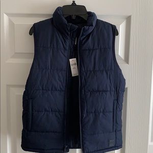 NWT 🏷 Boys Medium GAP Navy Blue Vest
